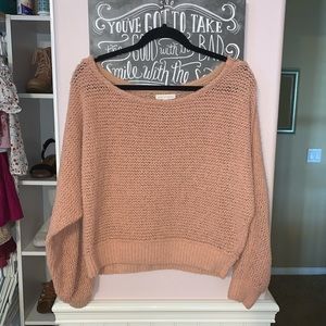 LA Hearts Cozy Pullover Sweater